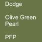 Preview: Dodge, Olive Green Pearl, PFP.